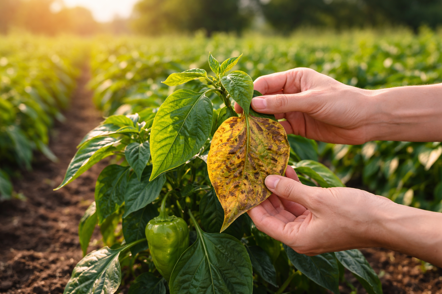 Как определить стресс растений по цвету листьев